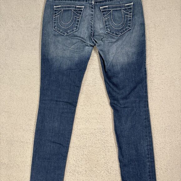 True Religion Jeans Women’s Size 28 Basic Skinny Medium Wash - Picture 16 of 16